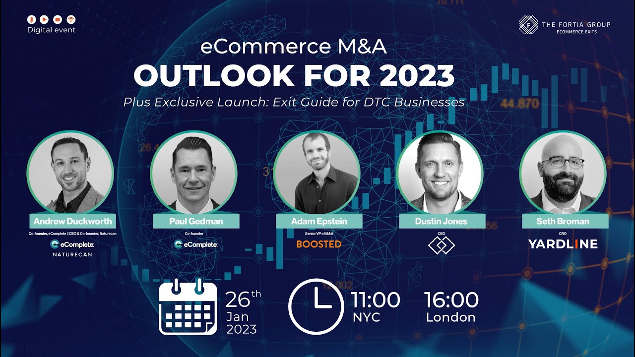 Outlook for 2023 | eCommerce M&A